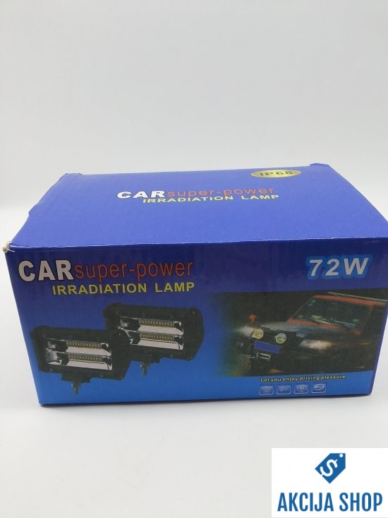 car super power irradiation lamp 72w